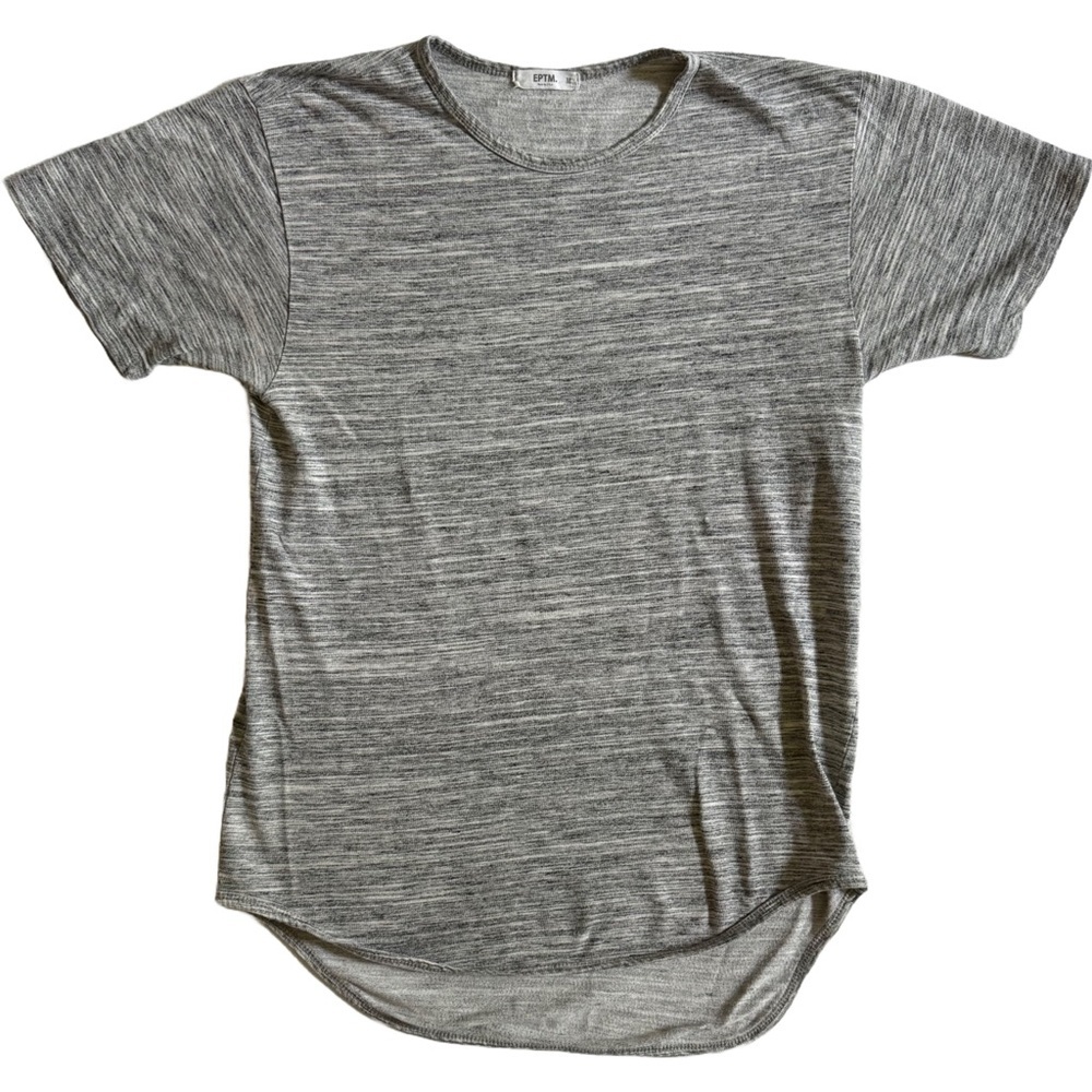 EPTM GRAY SHORT SLEEVE OVERSIZED BASIC T-SHIRT SIZE MEDIUM